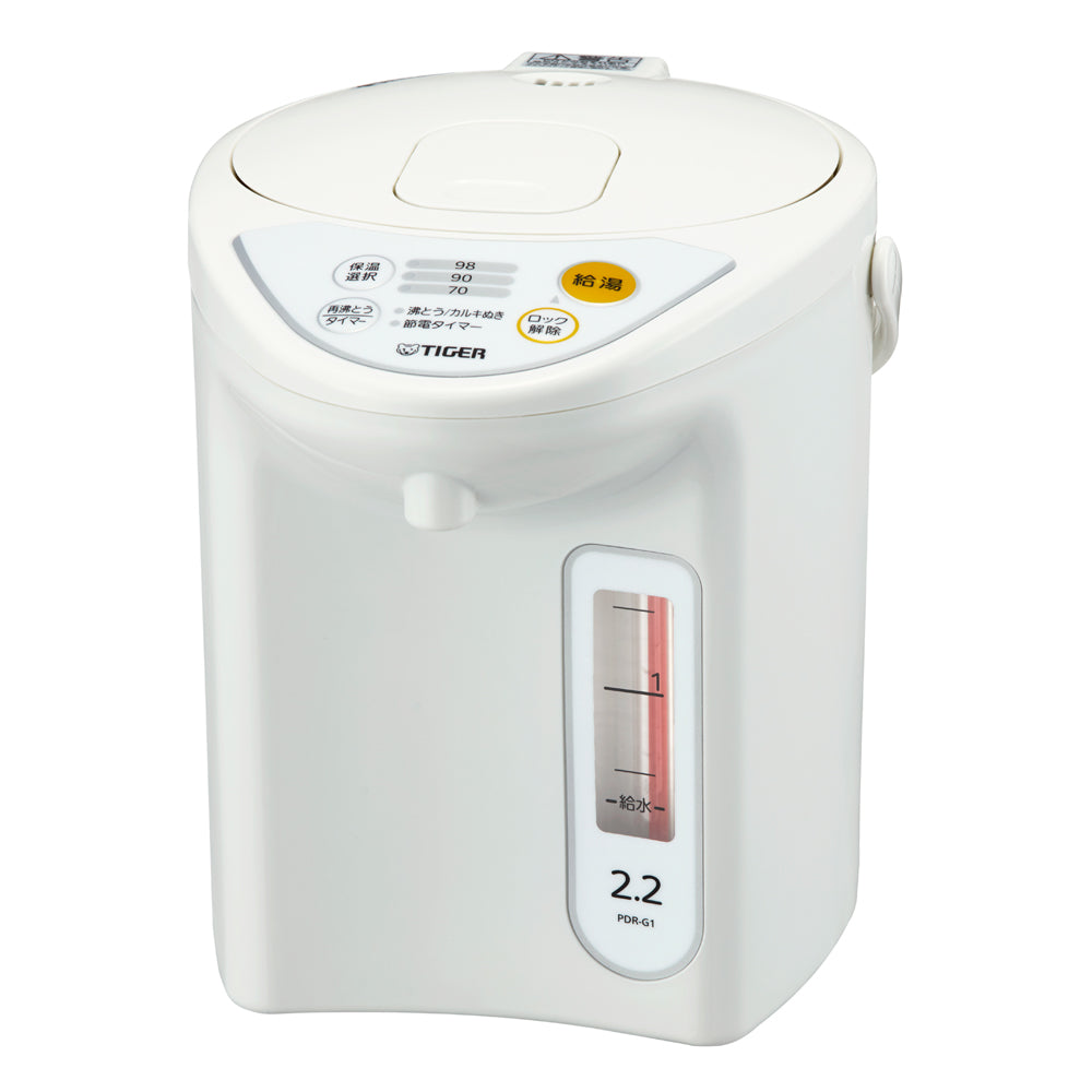 タイガー魔法瓶 マイコン電動ポット PDR-G221-W ホワイト 2.2L